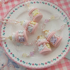 Sweet Lolita Necklace Carousel Cream Macaron Bag Pendant