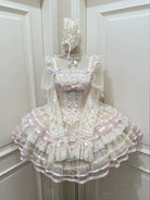 Butterfly Ballet - Sweet Lolita JSK Dress, Layered Tulle Hem