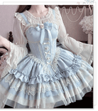 Fleeting Dreams - Ballet Style Sweet Lolita Mini JSK with Choker