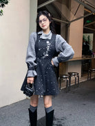 New Chinese Style Fitted Midi Dress - Little Luck 小幸运