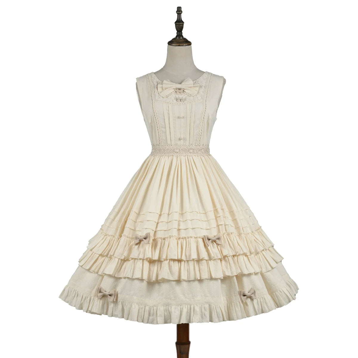 Girl Nelly - Elegant Lolita Jumper Dress, Solid Color