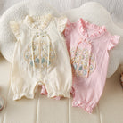 Apricot - Cheongsam Style Baby Onesies for Girls