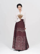 Chinese Blouse & Mamian Skirt Outfit | Chongming 重鸣