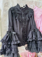 Gorgeous Sweet Lace Lolita Shirt, Hime Sleeve