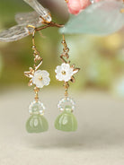 Lotus Pod Earrings | Hanfu Jewelry