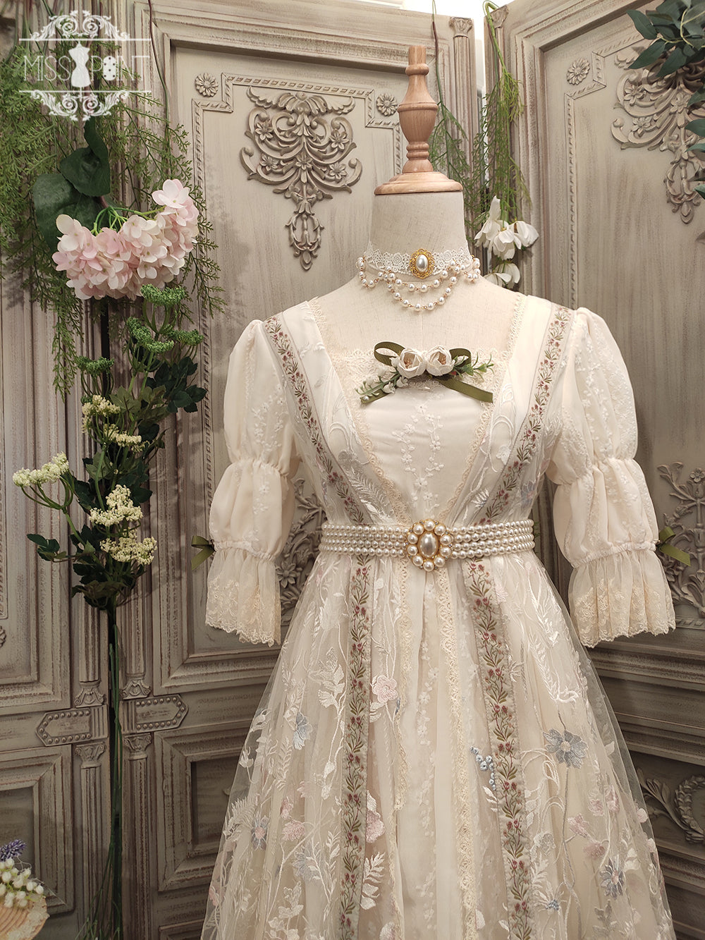 Miss point - Sally's Garden - Luxuriant Lolita Ribbon Belt
