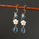 Water Lily Earrings | Cheongsam Jewelry