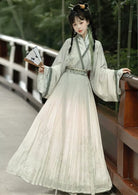 Bamboo Dyeing | Unisex 3-Pieces Hanfu Set (竹染)
