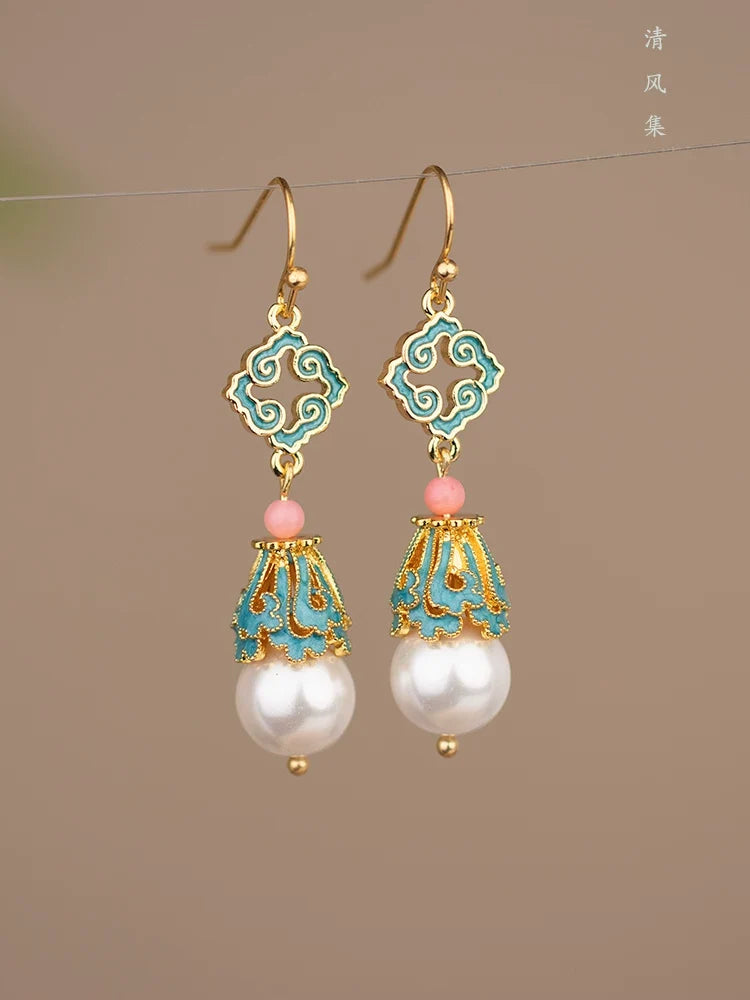 Mermaid Song Earrings | Hanfu Jewelry