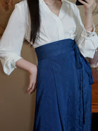 Yunhai Lou 云海楼 Cloudy Sea Tower Weijin Tang Jacquard Yuanling Shan & 10 Panel Poqun Skirt