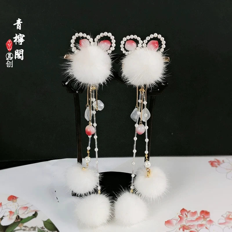 Hair Clips: Furball