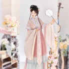 Wei Jin Dynasty Qiyao Ruqun Hanfu | 挽琴 Melody