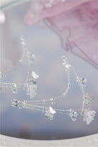 Krystal Flower Wedding Style Shoe Chain
