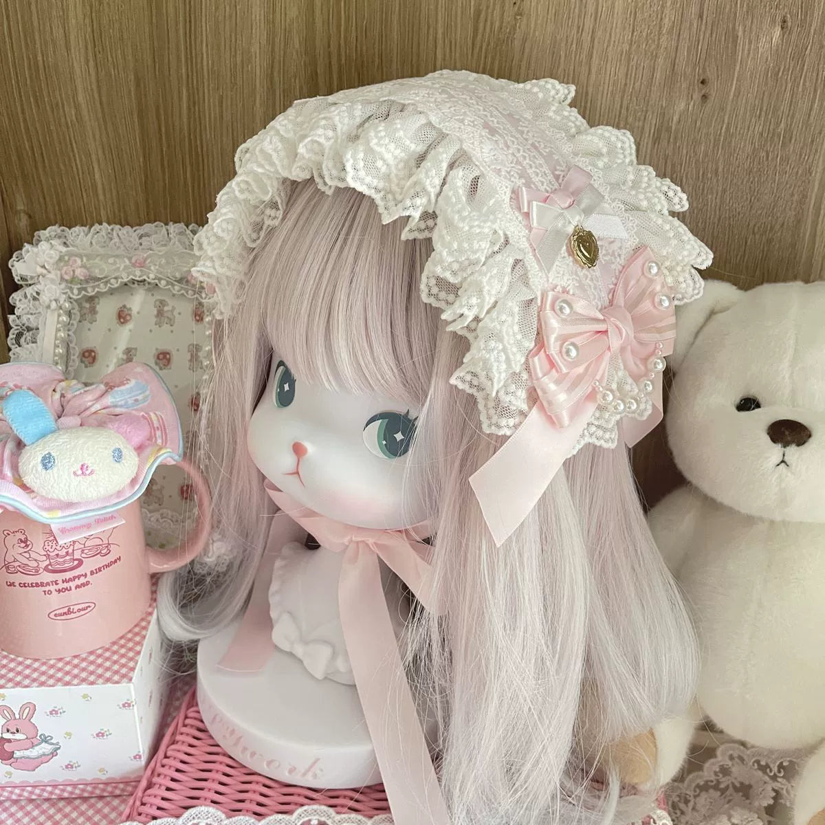 Sweet Lolita Handmade Lace Hairband