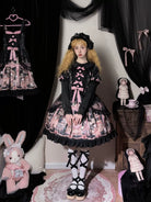Missing Lamb Case - Gothic Lolita Dress Set with Sheep Prints