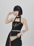 Yinglong 应龙 - New Chinese Style Halter-neck Padded Camisole