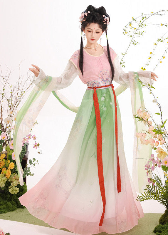 Summer Breeze | 2-Piece Plus Summer Hanfu (知夏)