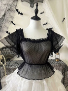 Yuexi - Plus Size Lolita Blouse Versatile Daily Loose Shirt