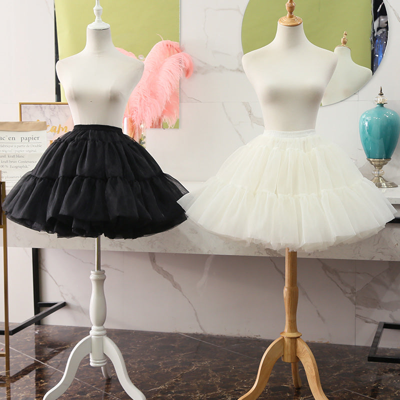 Daily Lolita Yarn Pannier Hoopless Petticoat
