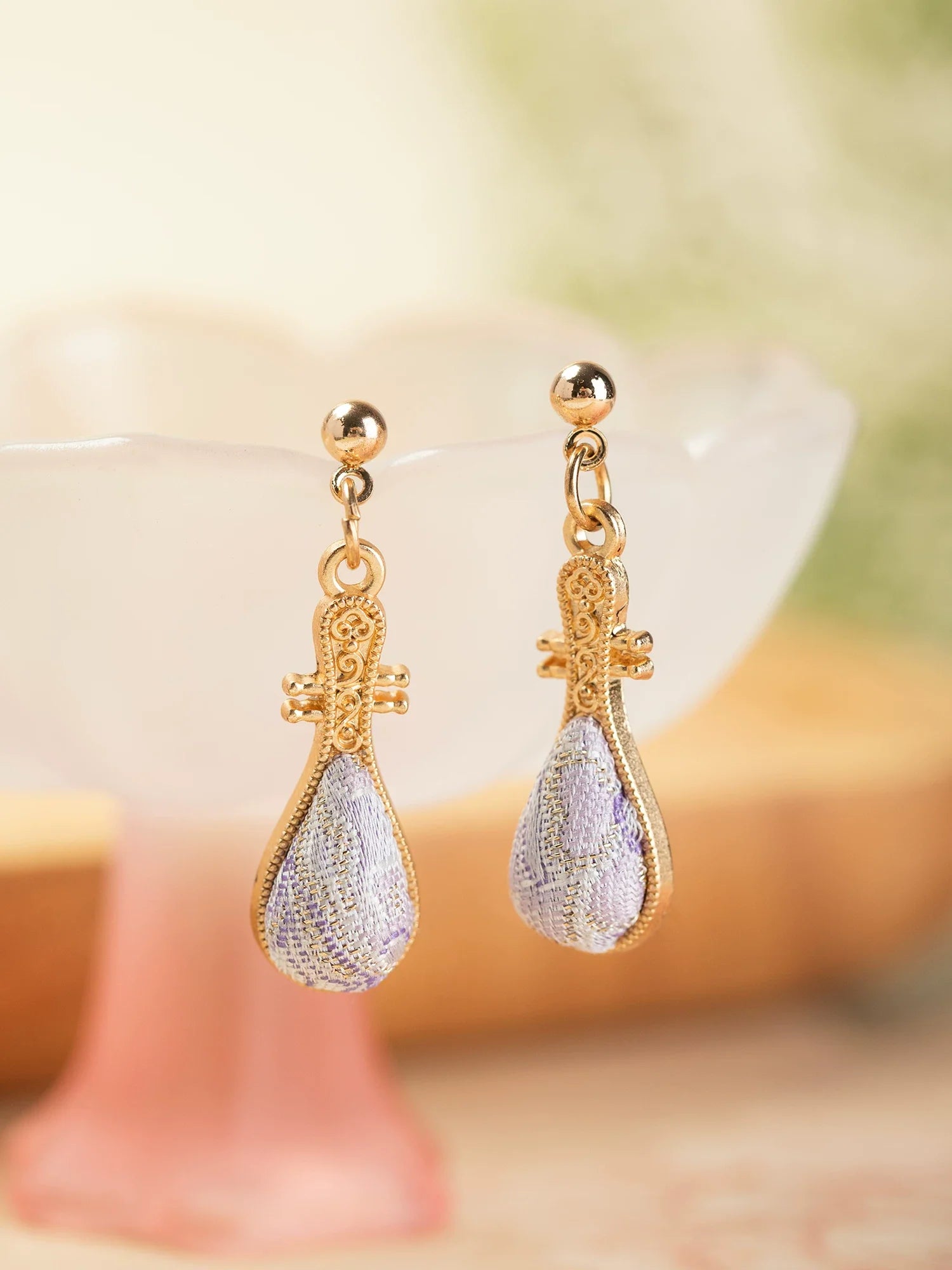Pipa Music Earrings | Cheongsam Jewelry