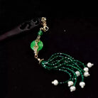 Emerald Hair Stick | Ancient Chinese Hair Accessory