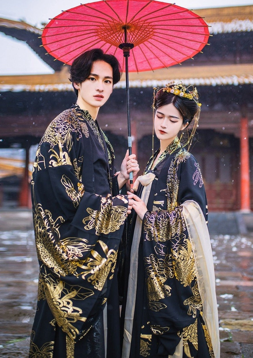 Nightingale | Men Black Couple Hanfu (夜莺)