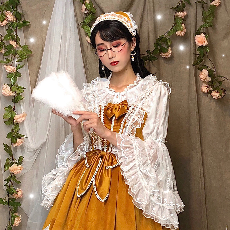 Plus Size Lolita Princess Sleeve Blouse