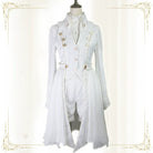 Snow Shadow - Long Sleeveless Ouji Lolita Coat