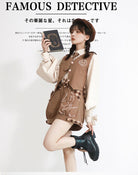 Famous Detective Goose - Ouji Lolita Shorts Set, Pockets