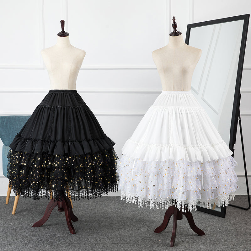Wedding Lolita Adjustable Puffy Hoop Petticoat