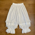 Cotton Lolita Bloomers with Polka Dot Tulle
