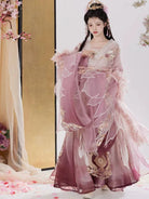 Wei Jin Dynasty Qiyao Ruqun Hanfu | Fuling 芙翎