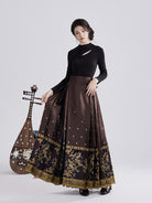 Ming Dynasty Modern Hanfu and Mamianqun - Five Strings Pipa 五弦琵琶