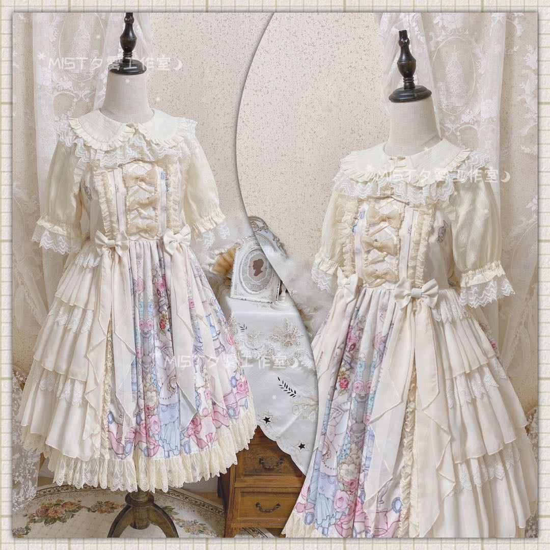 Sweet Lolita Golilla Short Sleeve Shirt