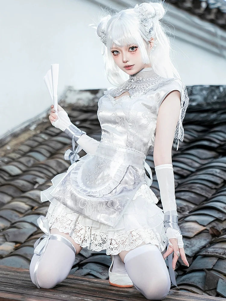 Qi Lolita Chinese Cheongsam Inspired, Moonlight