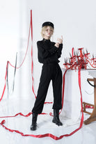 The Stars Change - Ouji Lolita Embroidery Brolita Trousers