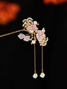 Oriental Flowers Hair Stick | Ancient Chinese Hair Accessory