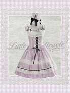 Parfait Reverie - Cotton Plaid Old School Lolita JSK Dress, Side Pockets