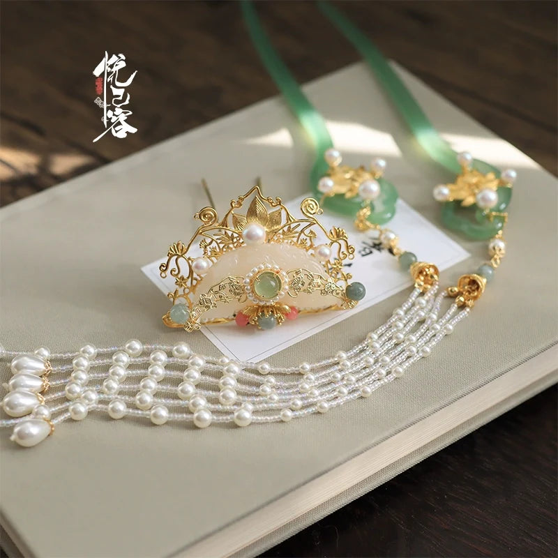 Hanfu Hair Accessories Set: Yun Yan Ji