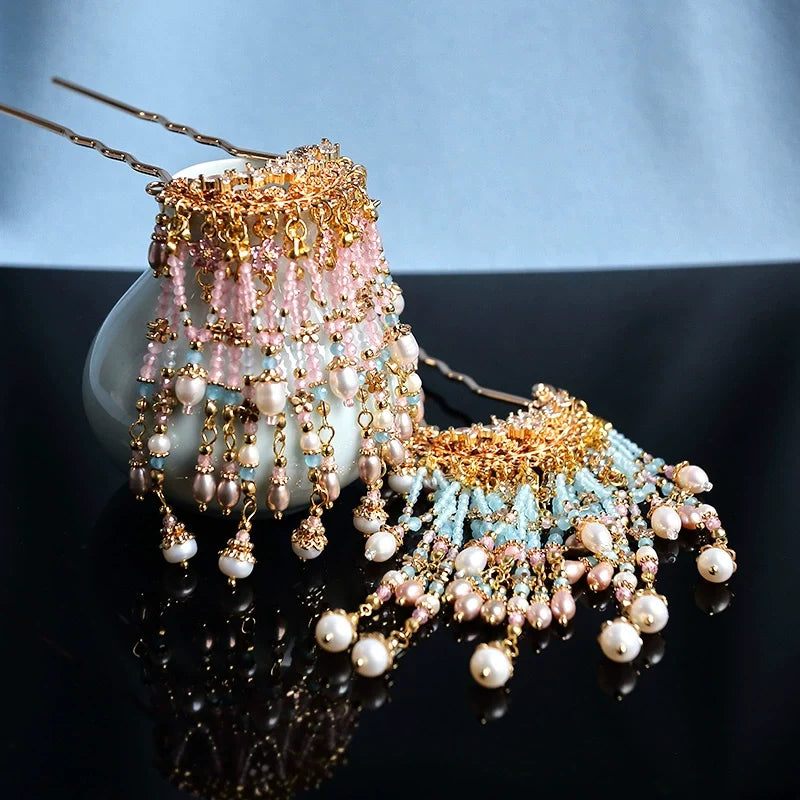 Hair Pins: Pearl Princess