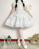 Cotton Embroidery Lolita Underskirt