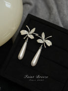 Iris Water Drop Earrings | Cheongsam Jewelry