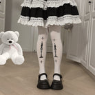 Gothic Lolita 80D Velvet Pantyhose