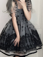 Cross Witch - Gothic Lolita Jumper Dress Suspender Dress