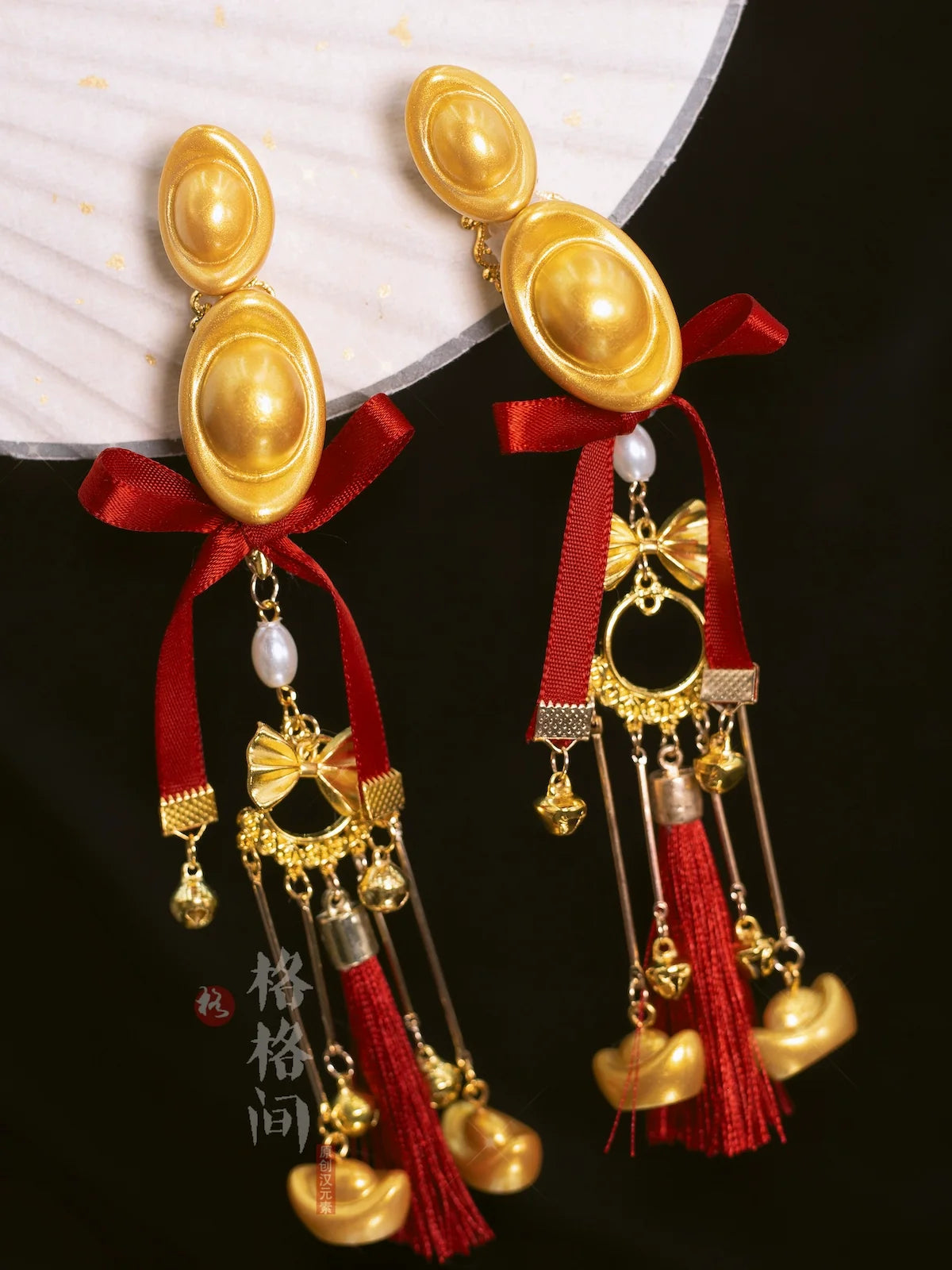 Hanfu Hair Accessories for Chinese New Year | Little God of Wealth