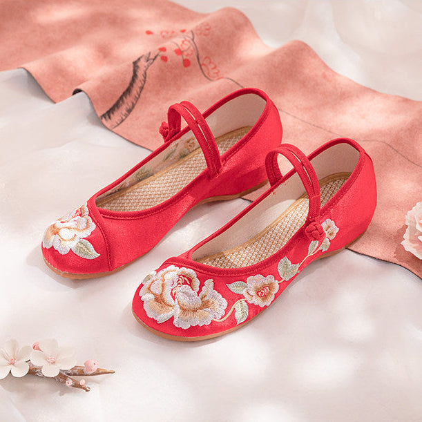 Flower Bouquet | Embroidered Shoes (花束子）