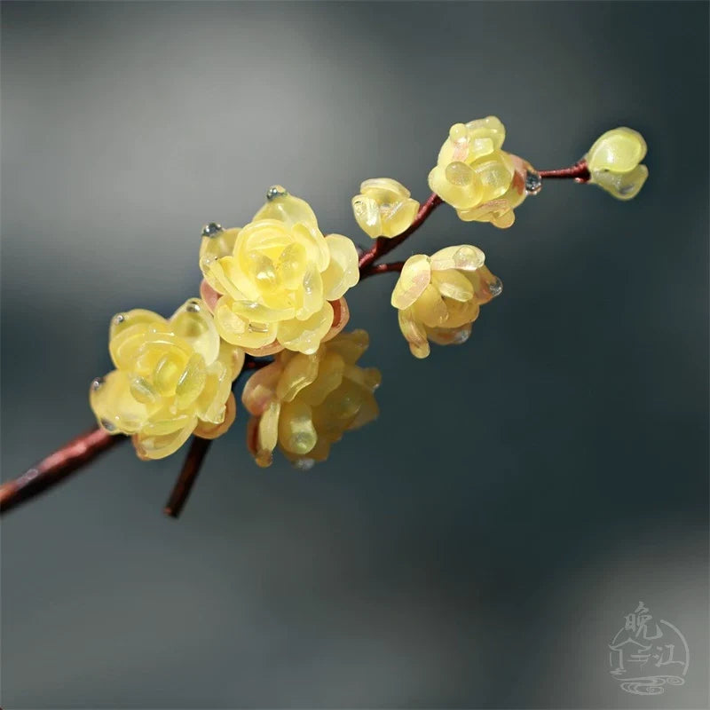 Winter Blossom Hair Stick | Ancient Chinese Hair Accessory