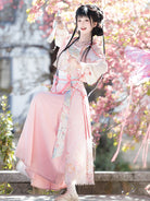 Taoyao | Spring Ancient Style Sweet Pink Xianxia Hanfu