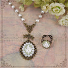 Cameo Lolita Necklace and Ring