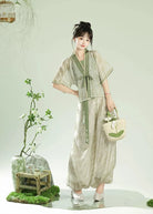 Little Jasmine | 3-Piece Plus Pants Hanfu (小茉莉)